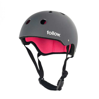 Follow PRO helmet búkósisak - Charcoal Pink